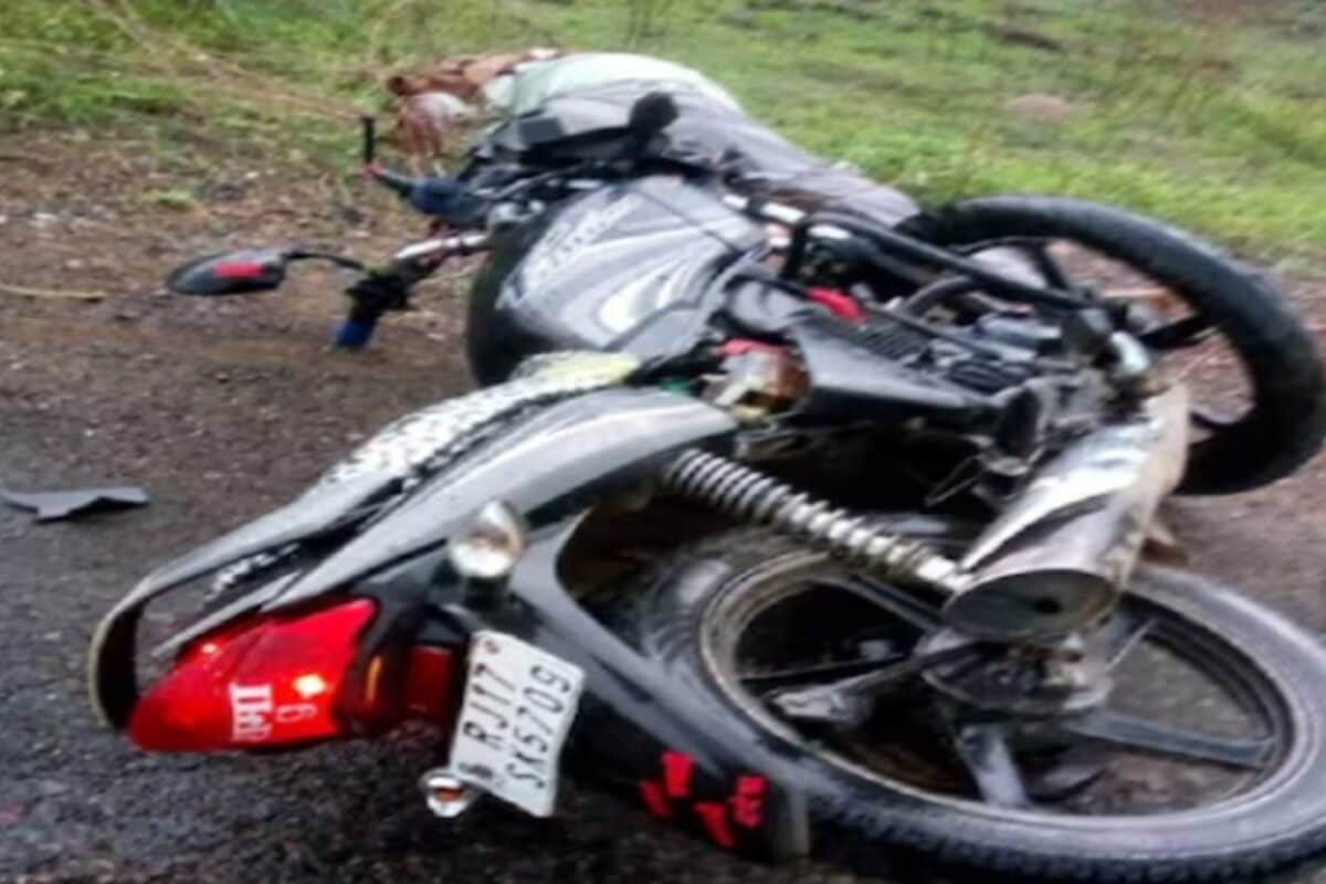 नागौर के NH-58 पर बाइकों की भिड़ंत में पूर्व सरपंच सहित दो की मौत, समय पर नहीं पहुंची 108 एम्बुलेंस