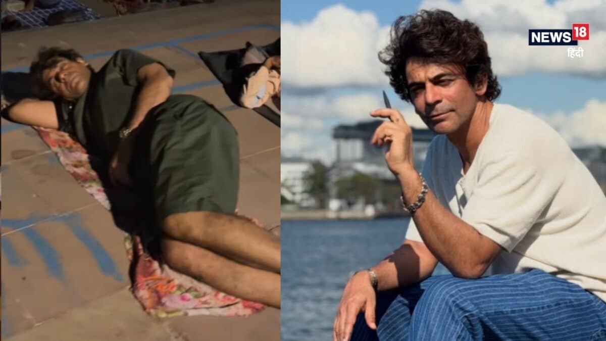 ऋषिकेश के त्रिवेणी घाट पर सिर्फ चादर बिछाकर सोए सुनील ग्रोवर, न कोई लग्जरी, न कोई दिखावा ऋषिकेश के त्रिवेणी घाट पर सिर्फ चादर बिछाकर सोए सुनील ग्रोवर, न कोई लग्जरी, न कोई दिखावा