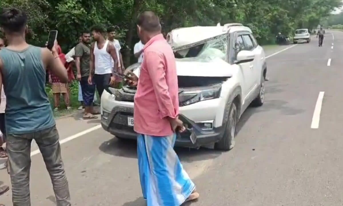 अररिया में खूनी रफ्तार का कहर! पहले साइकिल सवार फिर कार से टक्कर, महिला समेत 4 की मौत, छह घायल