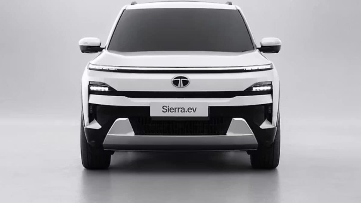 Tata Sierra EV ready for launch! Glimpse seen in teaser