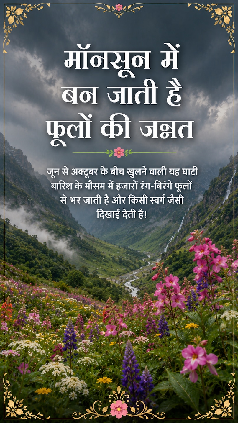 Valley of Flowers trip, Delhi se Valley of Flowers, Uttarakhand tourism, Valley of Flowers trekking, monsoon travel, Joshimath route, Ghagharia trek, Valley of Flowers, Uttarakhand Travel, UNESCO World Heritage, Monsoon Destination, Trekking Route, Travel Guide, Budget Trip, वैली ऑफ फ्लावर्स, उत्तराखंड पर्यटन, फूलों की घाटी, मॉनसून ट्रिप, ट्रेकिंग यात्रा, जोशीमठ, घांघरिया