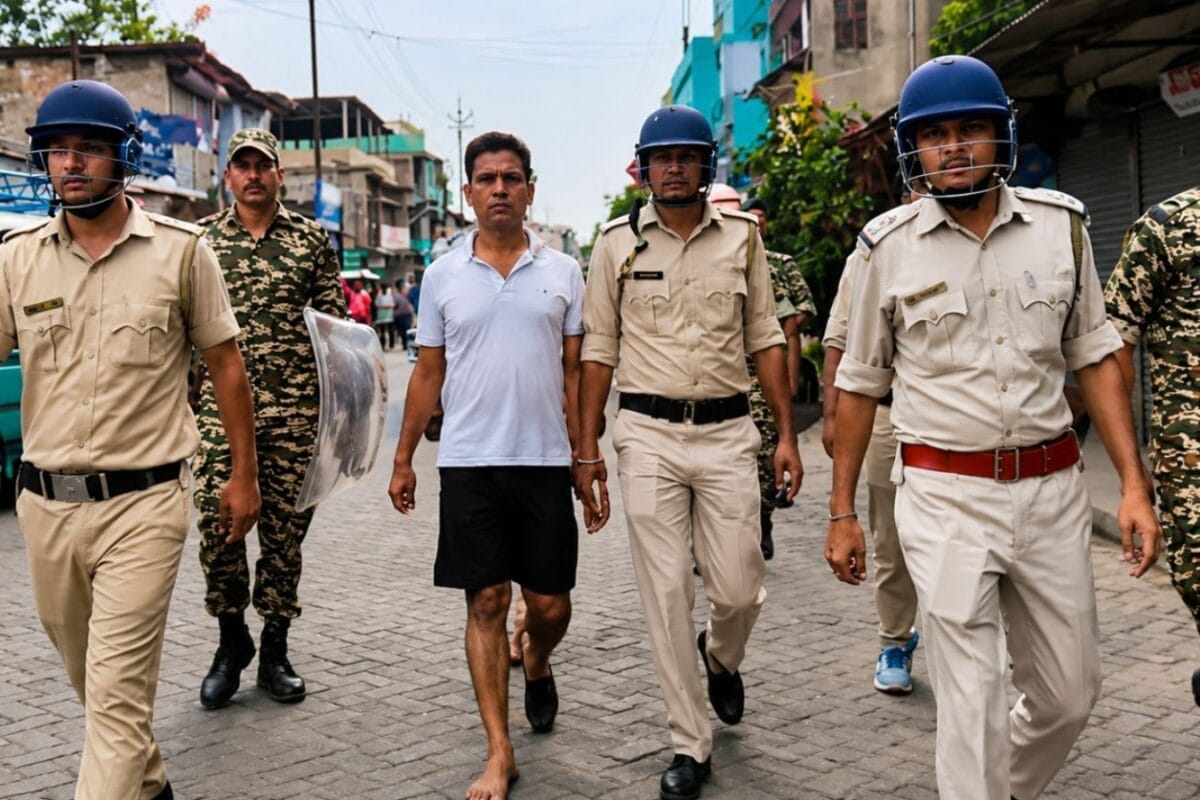सलाखों के पीछे फाल्टा का 'सुल्तान', कभी जहांगीर खान के नाम से कांपता था इलाका, अब हाफ पैंट में कर रहा है परेड