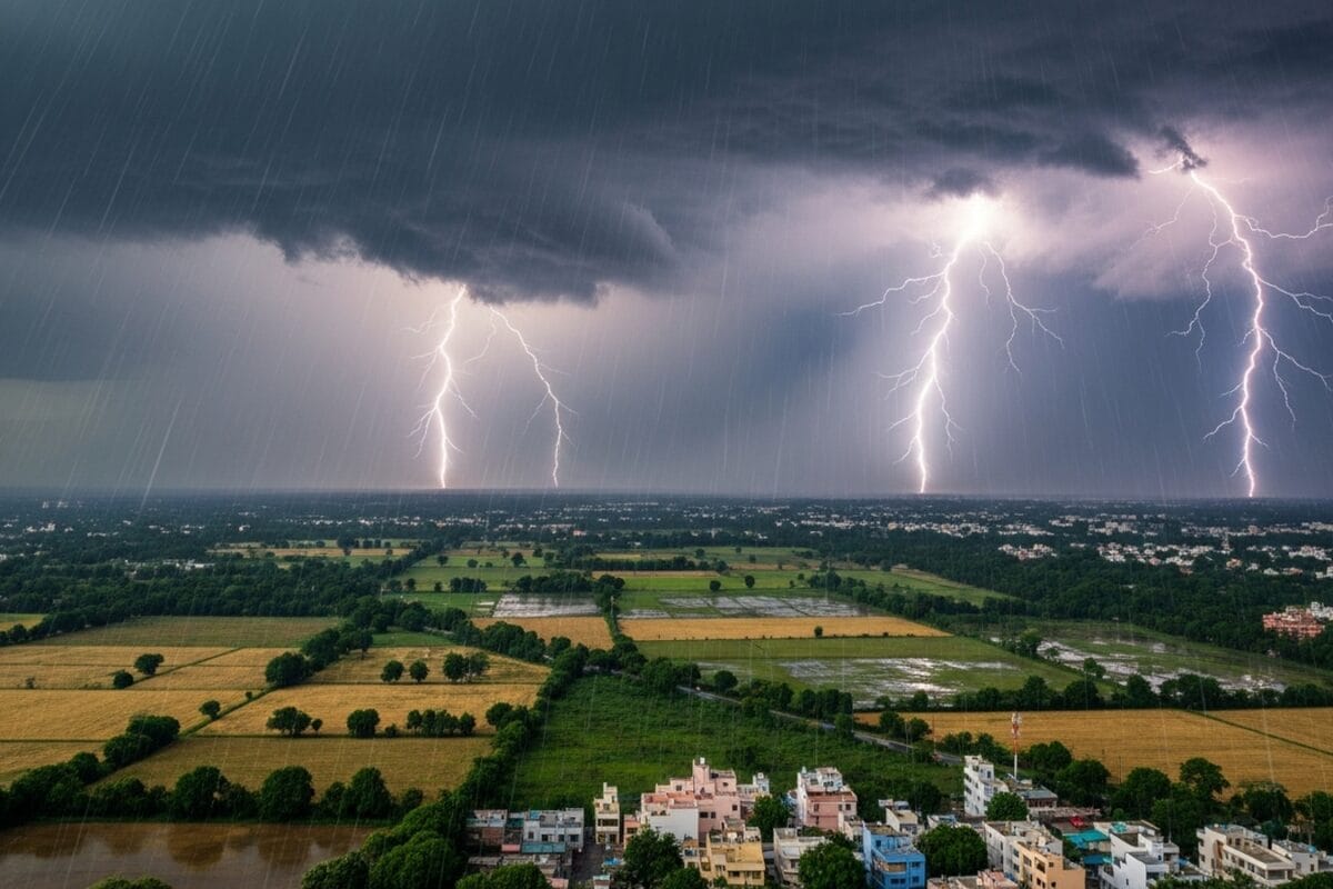 महाराष्ट्र से लेकर बिहार तक आंधी के साथ मूसलाधार बारिश 17 राज्यों में मौसम का कहर IMD का लेटेस्ट अलर्ट