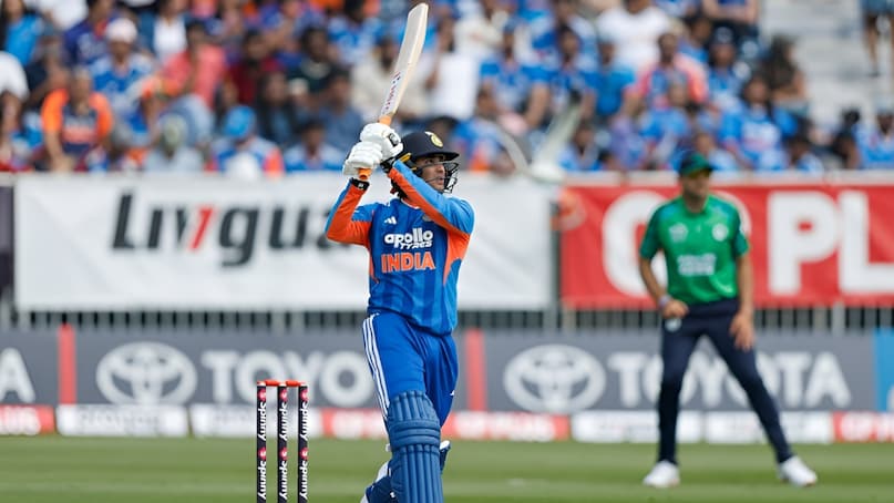 india vs ireland, abhishek sharma, abhishek sharma fifty, sanju samson, ind vs ire 1st t20, harshit rana, arshdeep singh, shivam dube, ind vs ire 1st t20 match report, india vs ireland t20 highlights, india vs ireland t20 match report, axar patel, Shreyas iyer, india vs ireland, india vs ireland 1st t20, india vs ireland match report