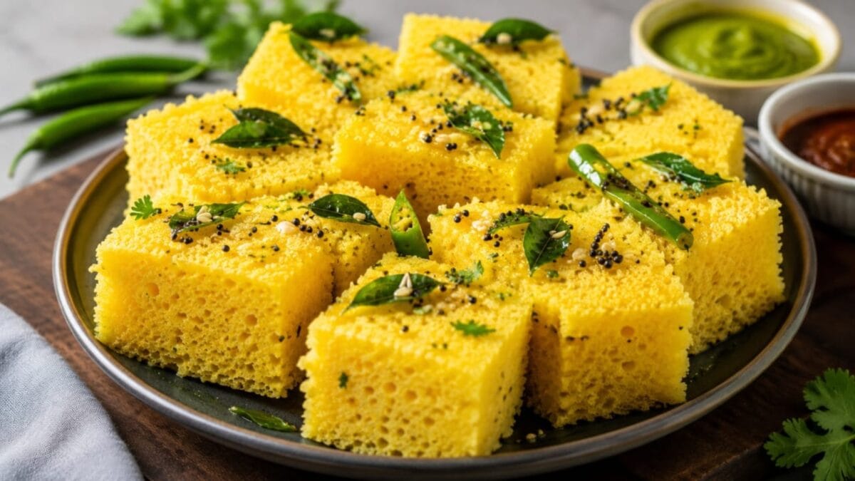 न स्टीमर की जरूरत, न ज्यादा मेहनत! कुकर में ऐसे बनाएं फूला-फूला खमन ढोकला