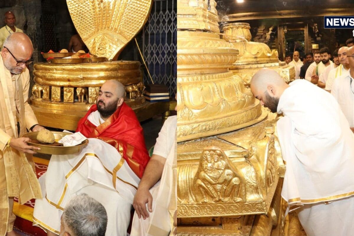 तिरुपति बालाजी के चरणों में अनंत अंबानी मंदिर को 25 इलेक्ट्रिक बसें दान करने की घोषणा