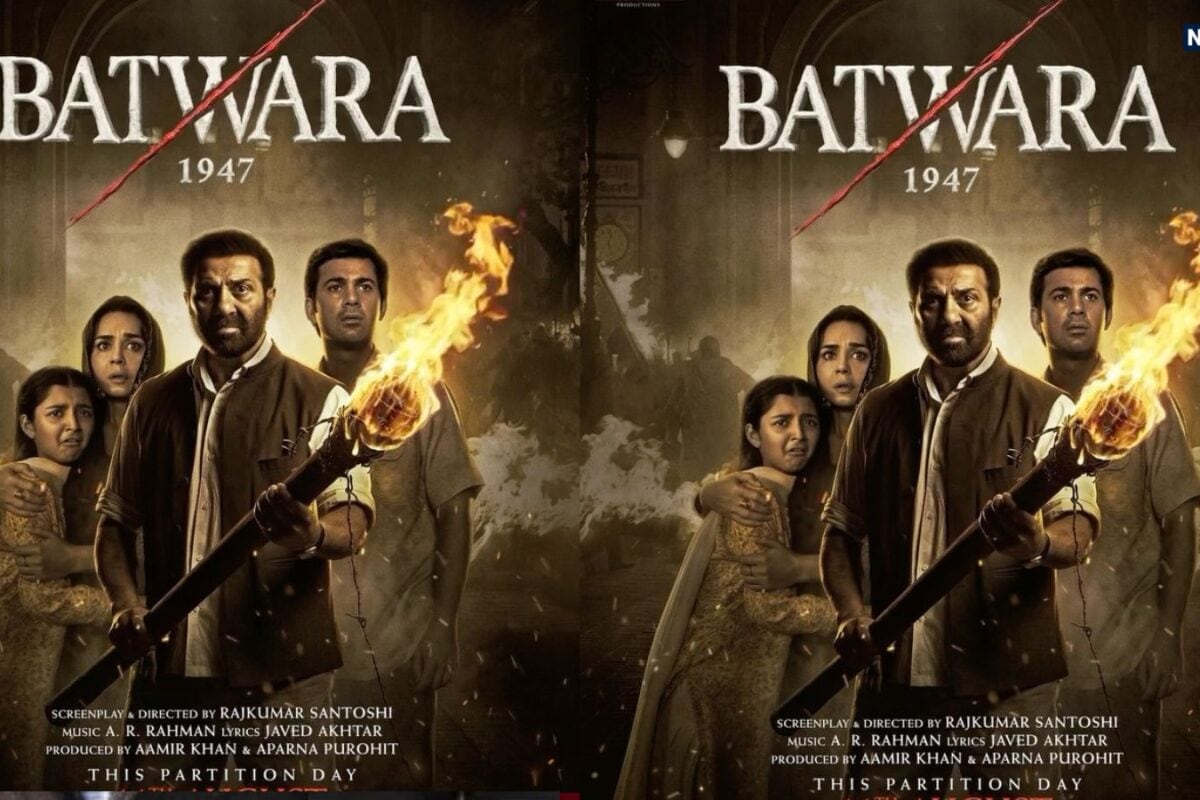 'बंटवारा 1947' का मोशन पोस्टर आउट, आमिर खान की फिल्म में दिखा सनी देओल का अग्रेसिव लुक, विभाजन की दिलाई याद