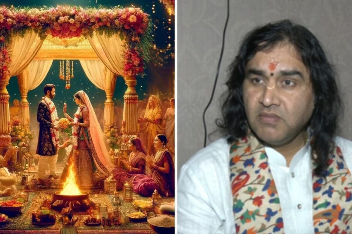 रात की शादियां राक्षसी परंपरा देवकीनंदन ठाकुर ने गोधूलि बेला को क्यों बताया विवाह के लिए सर्वश्रेष्ठ
