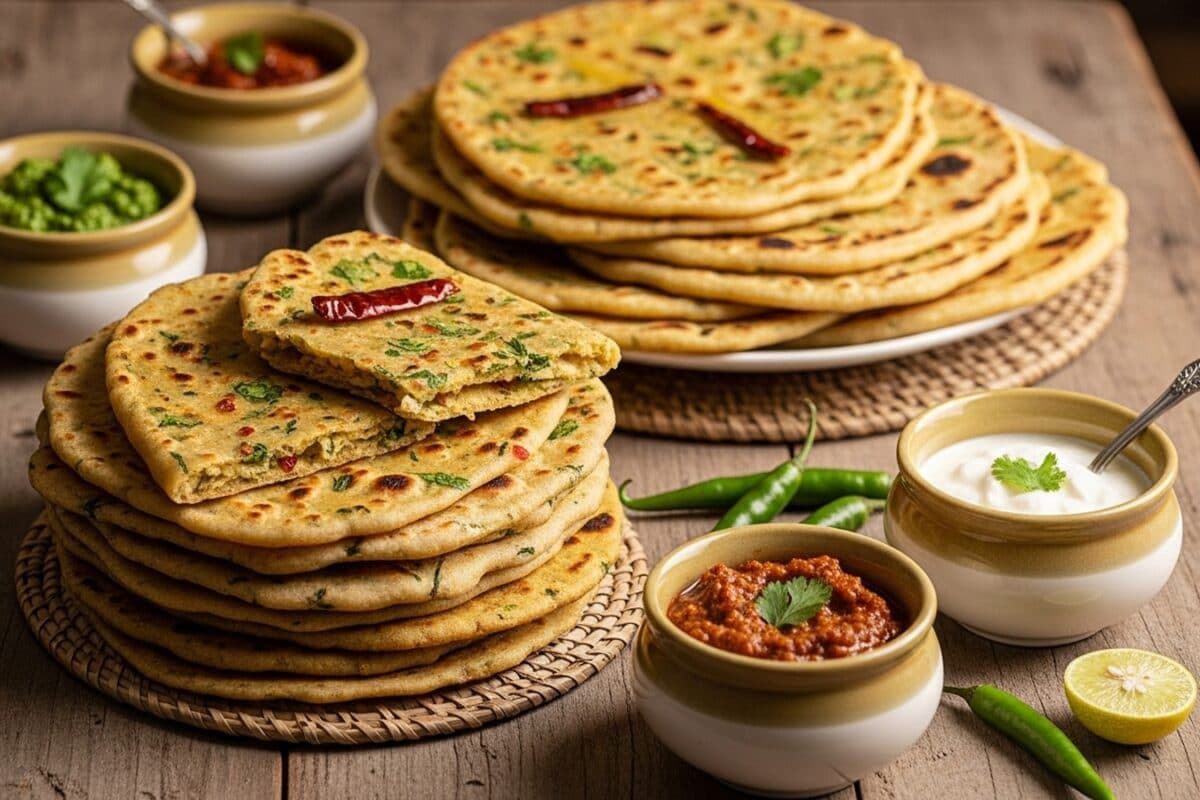 झटपट बनाइये गुजरात का पसंदीदा नरम, मसालेदार थेपला, नोट करें बनाने का तरीका