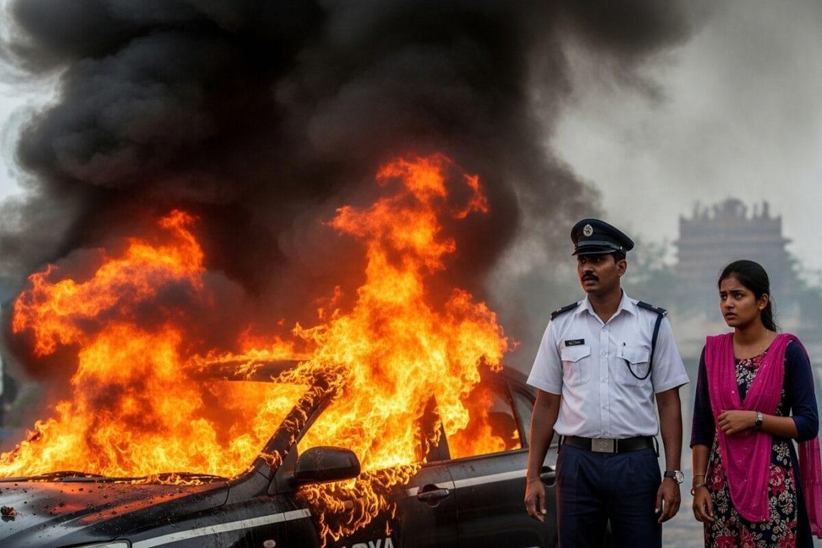 लड़की ने शादी से मना किया ब्‍वॉय फ्रेंड बोला- मरेंगे साथ-साथ और कार में कर दिया विस्फोट पर बच गयी प्रेमिका