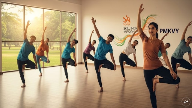 स्किल इंडिया से फ्री में सीखिए योग, 4 लाख रुपये महीना तक कमाई का मौका! स्किल इंडिया से फ्री में सीखिए योग, विदेशों से आएगा सीधे ₹4 लाख महीने की सैलरी का ऑफर!