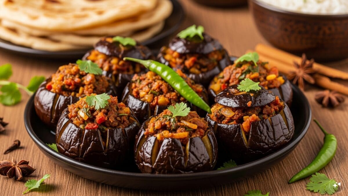 जरूर ट्राई कीजिये चटपटा मसालेदार भरवां बैंगन, जानिये इसे बनाने का आसान तरीका