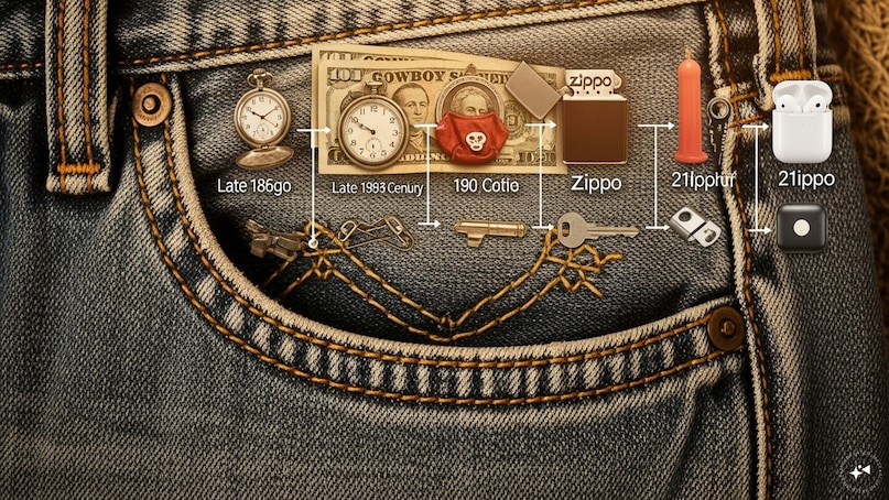 This pocket has become part of fashion: interestingly, this small pocket is no longer just a useful thing. It has become an important part of the classic design of jeans. If removed, the traditional look of the jeans may look unfinished. This pocket has become part of fashion: interestingly, this small pocket is no longer just a useful thing. It has become an important part of the classic design of jeans. If removed, the traditional look of the jeans may look unfinished.