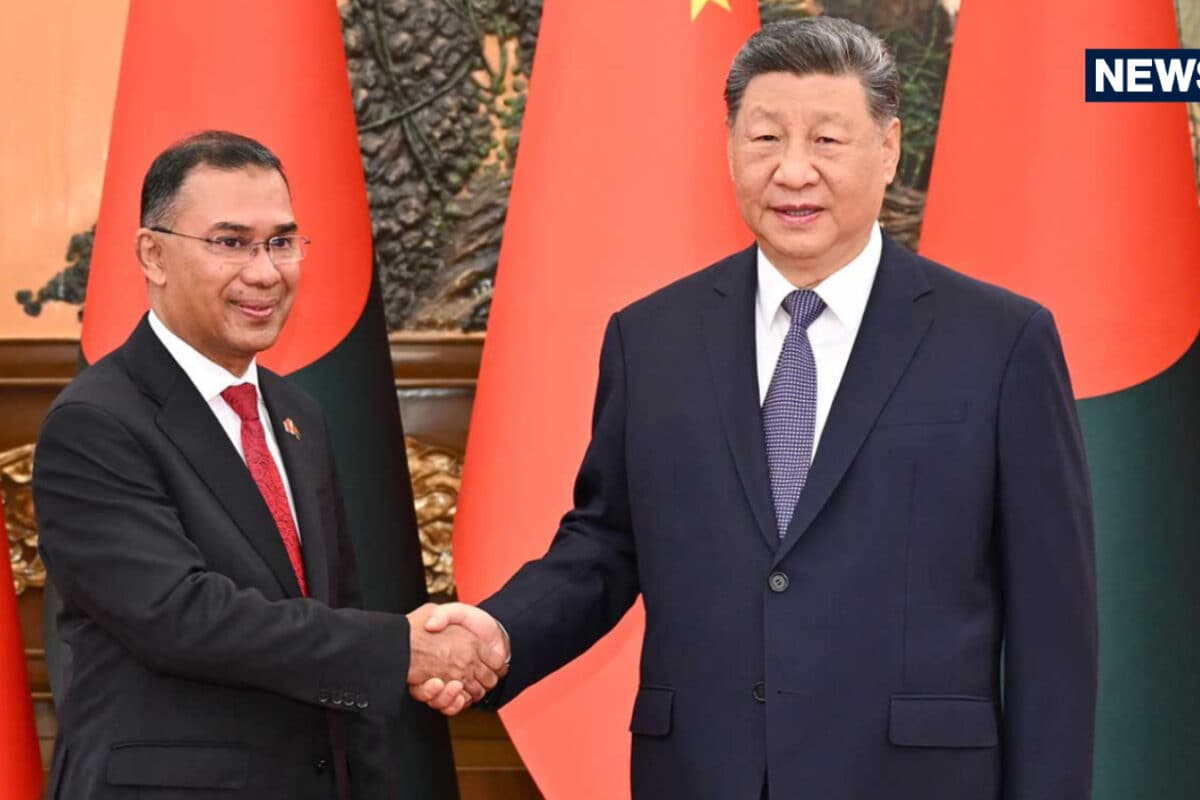शी जिनपिंग से मिले बांग्लादेश के PM तारिक रहमान, भारत की बढ़ी टेंशन, दरवाजे तक पहुंचा चीन