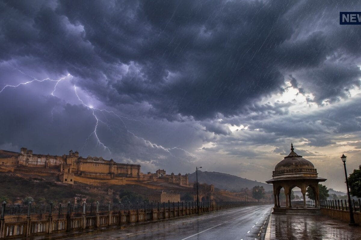 Rajasthan Ka Mausam: गरजेंगे बादल और चलेंगी तेज हवाएं, राजस्थान में मौसम ने लिया 180° टर्न! 21 जिलों में बारिश का रेडार एक्टिव
