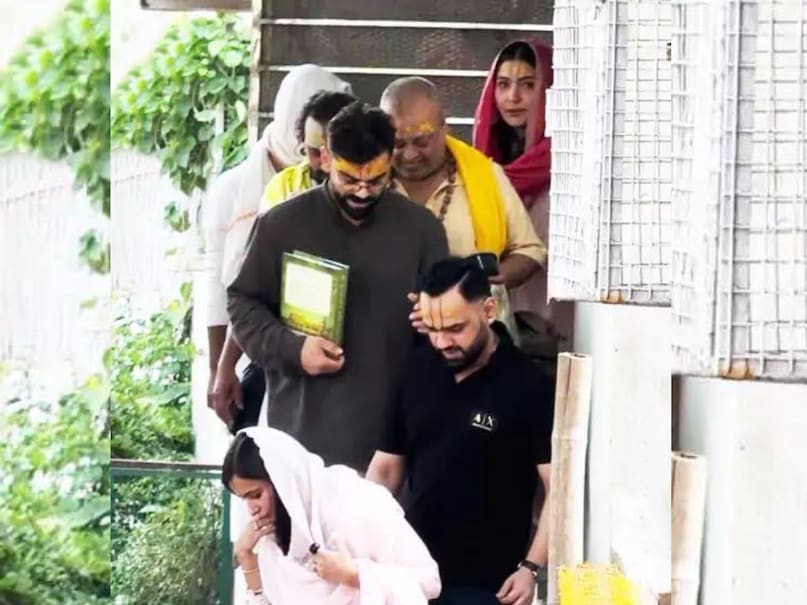 Virat Kohli Visited Vrindavan