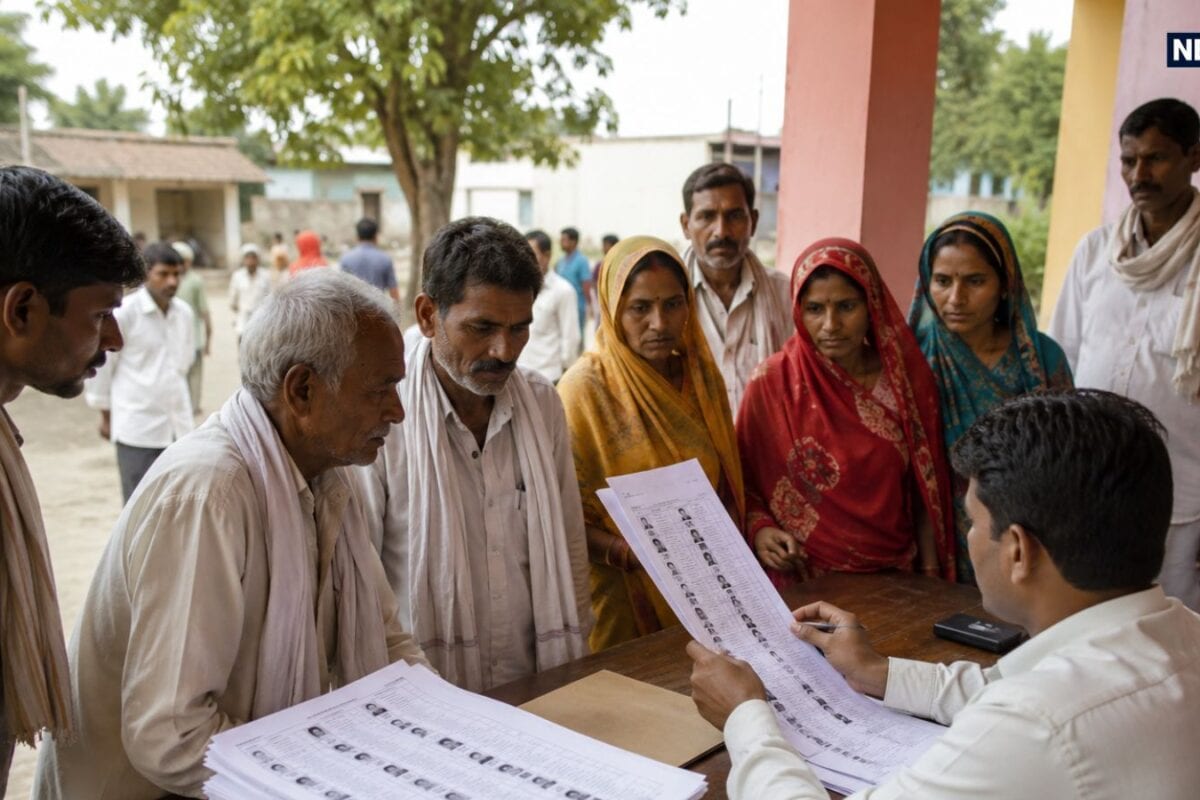 हरियाणा में 199 करोड़ वोटरों को चुनाव आयोग ने दिए गणना प्रपत्र जाटलैंड में कहां तक पहुंचा SIR
