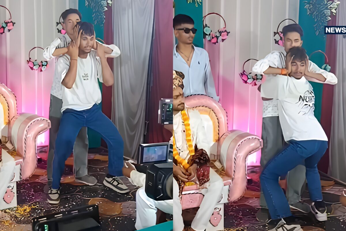 Wedding Viral Video: शादी या India’s Got Talent? स्टेज पर अचानक ऐसा कारनामा... लोग बोले- अरि मोरी मैया, ये क्या देख लियो