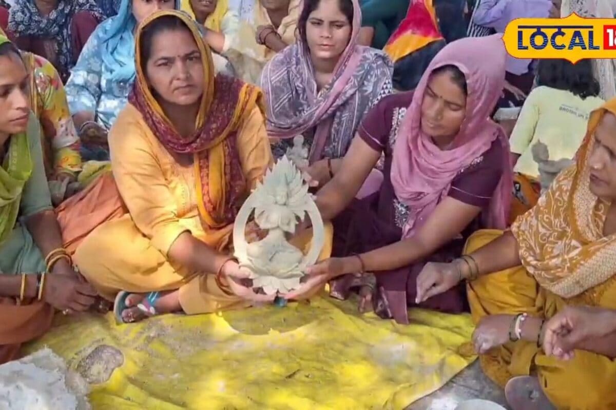 मेरठ की महिलाएं बना रहीं मूर्तियां, घर बैठे शुरू किया बिजनेस, सालाना लाखों कमाने की राह पर