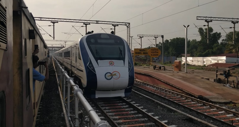 Chennai To Coimbatore: This train has significantly reduced travel time between these two major cities of Tamil Nadu. Coimbatore is also known as the gateway to the Nilgiri Hills, from where passengers can travel to Ooty, Coonoor, or Valparai. Those staying in Coimbatore can visit the Marudhamalai Temple and Siruvani Falls. The estimated AC chair car fare for this route is Rs 925. Chennai To Coimbatore: This train has significantly reduced travel time between these two major cities of Tamil Nadu. Coimbatore is also known as the gateway to the Nilgiri Hills, from where passengers can travel to Ooty, Coonoor, or Valparai. Those staying in Coimbatore can visit the Marudhamalai Temple and Siruvani Falls. The estimated AC chair car fare for this route is Rs 925.
