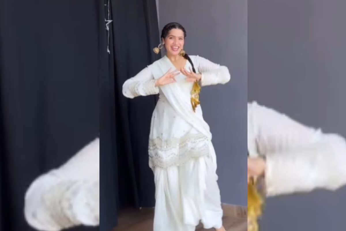 'मैडम नाचे' गाने पर व्हाइट सूट में लड़की ने मचा दिया धमाल, एनर्जेटिक डांस देख झूम उठे लोग