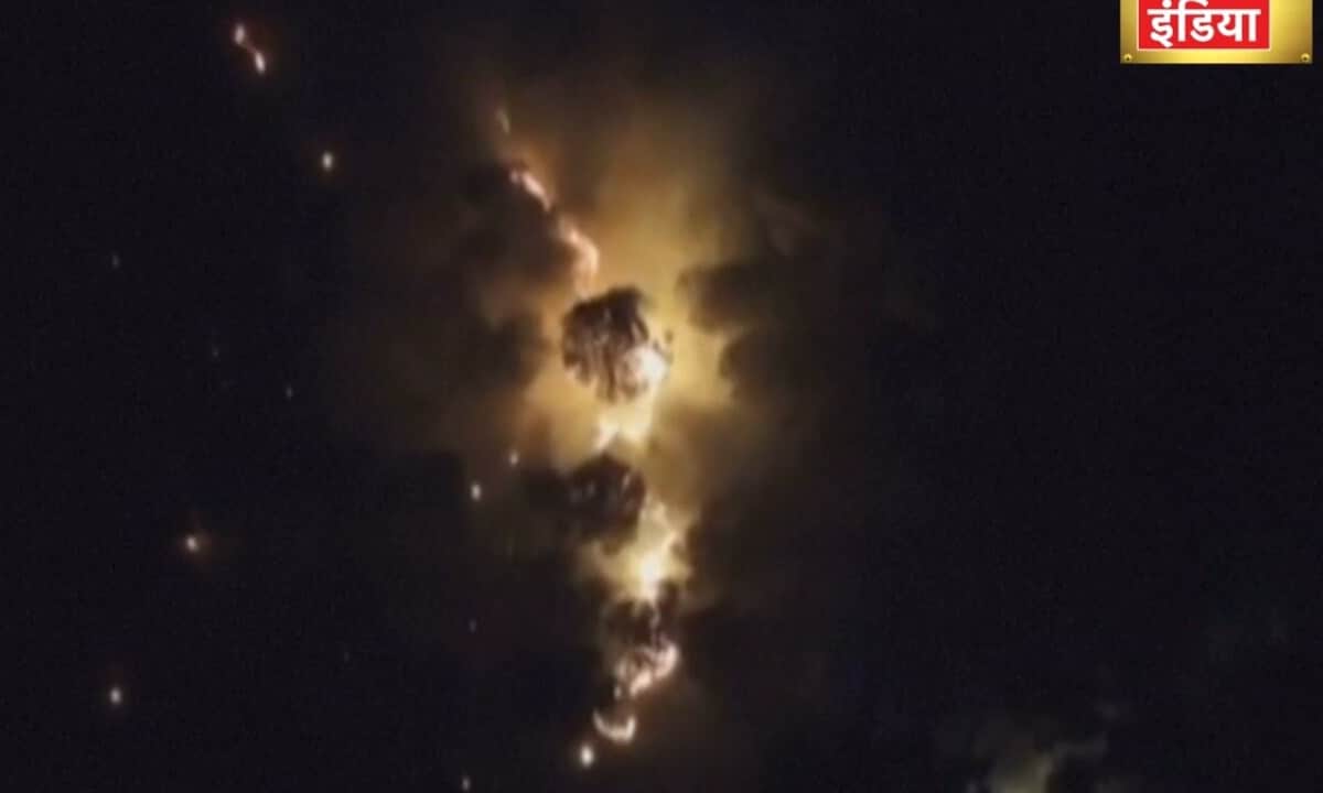 स्पेन-फ्रांस के जंगलों में लगी भयंकर आग, लाखों लोगों को छोड़ना पड़ा घर