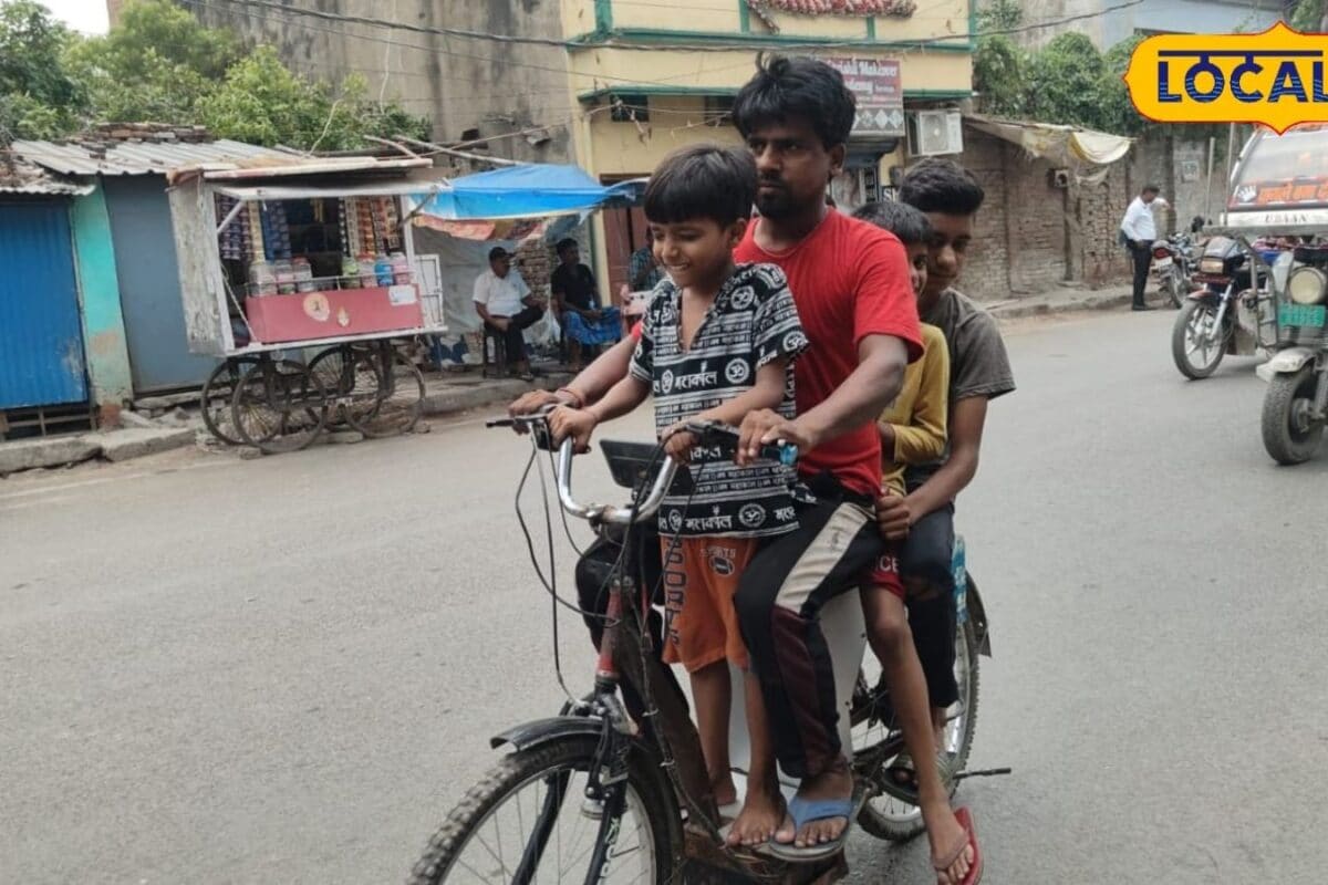 छपरा के अभिमन्यु ने कबाड़ से बनाइ इलेक्ट्रिक साइकिल, एक बार चार्ज में चलेगी 40 किमी, 5 रुपये में होगी फुल चार्ज