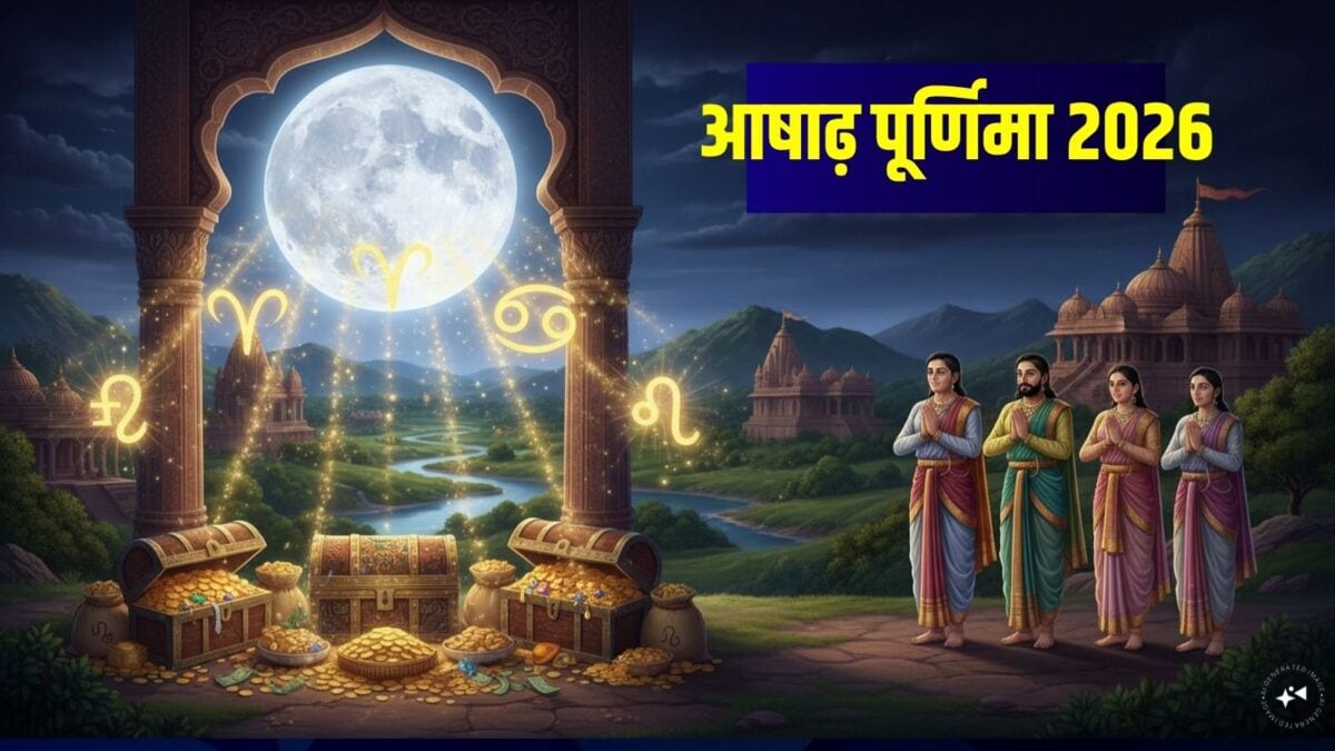 आषाढ़ पूर्णिमा पर इन 5 राशिवालों के धन-संपत्ति में होगी वृद्धि! करें इन चीजों का दान आषाढ़ पूर्णिमा पर इन 5 राशिवालों के धन-संपत्ति में होगी वृद्धि! करें इन चीजों का दान