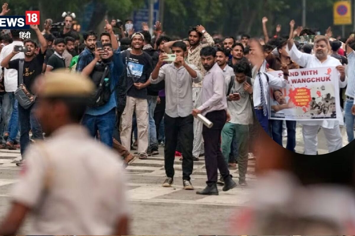 CJP प्रोटेस्ट में हिस्ट्रीशीटर की एंट्री! नारे लगाता दिखा बदमाश हाफी अफजल 6 साल काट चुका जेल वाइफ AAP पार्षद