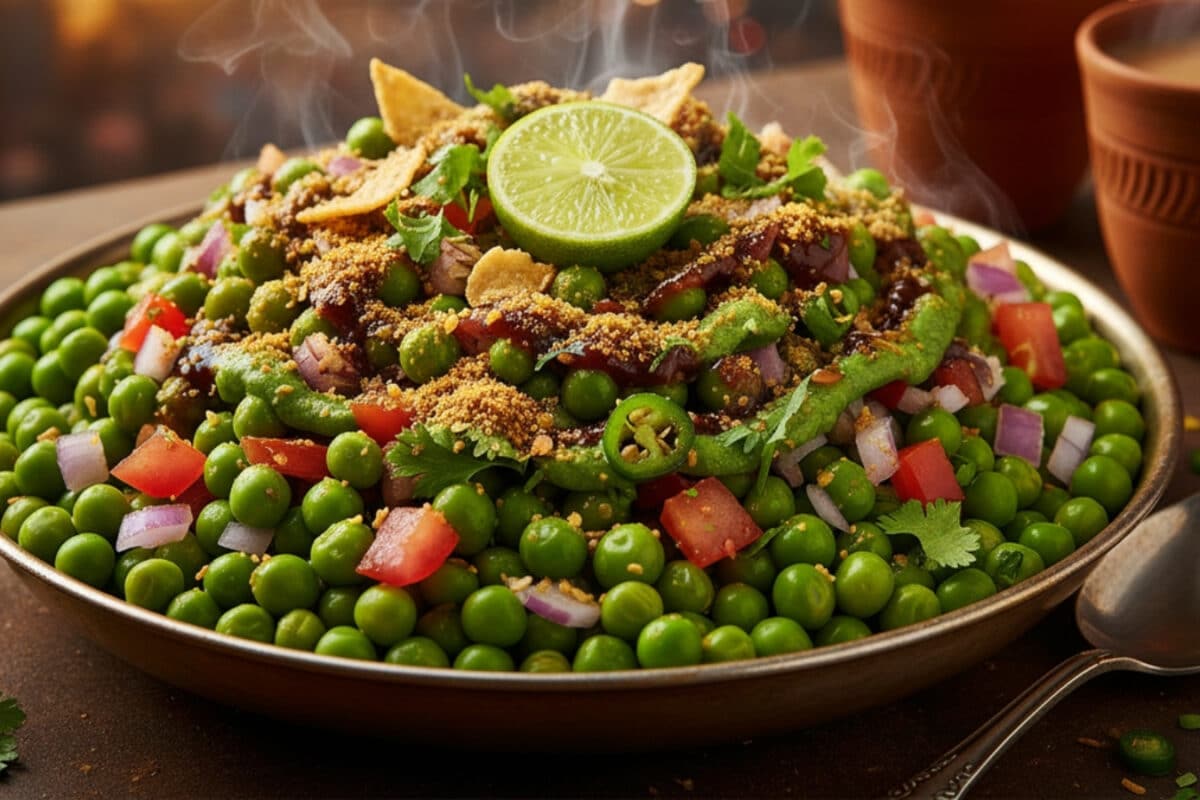 Matar Chaat Recipe: ठेले वाला स्वाद अब घर पर, इस ट्रिक से बनाएं मटर चाट, उंगलिया चट जाएंगे लोग