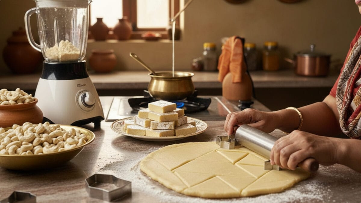 सिर्फ 2 चीजों से घर पर बनाएं बाजार जैसी काजू कतली, जानें आसान रेसिपी