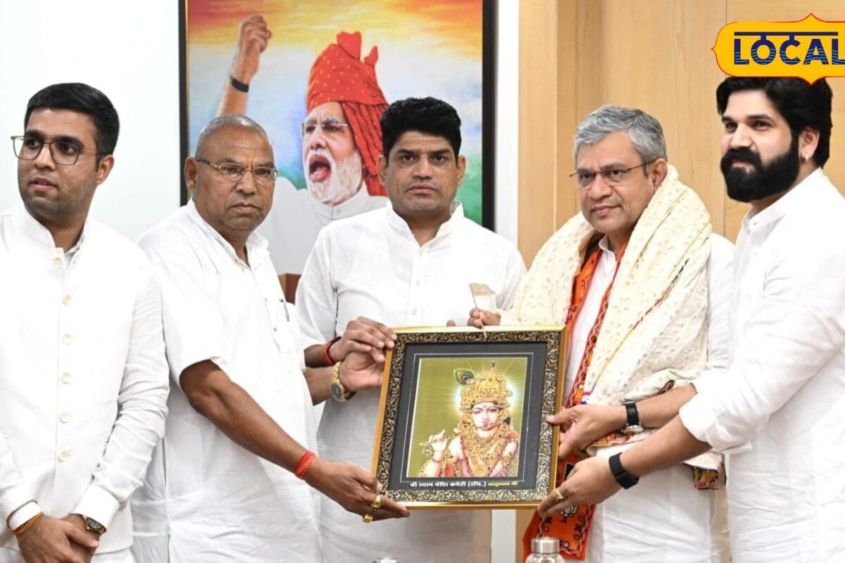 श्याम भक्तों के लिए खुशखबरी! रेलवे स्टेशन निर्माण पर मंदिर कमेटी की मुहर रेल मंत्री ने दिया भरोसा