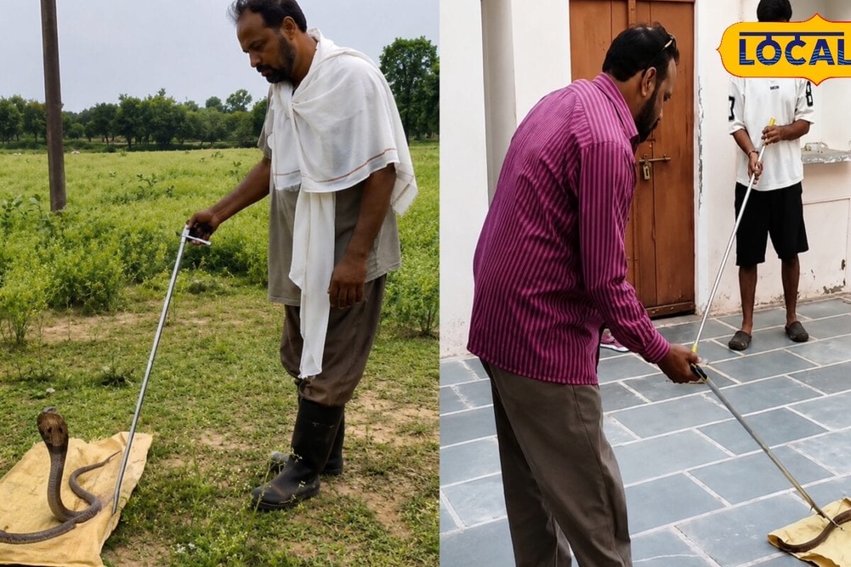 मौत नहीं जिंदगी बांटते हैं सुशील! 6 महीने में 100 से ज्यादा सांपों का रेस्क्यू कर बने वन्यजीवों के मसीहा