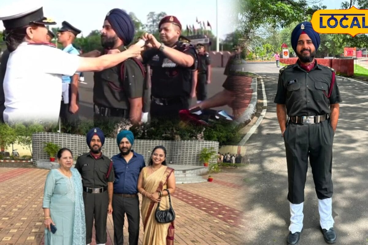 पढ़ाई के दौरान पिता की मौत, पर नहीं मानी हार, झुमरी तिलैया के सगलदीप सिंह भारतीय सेना में बने लेफ्टिनेंट डॉक्टर