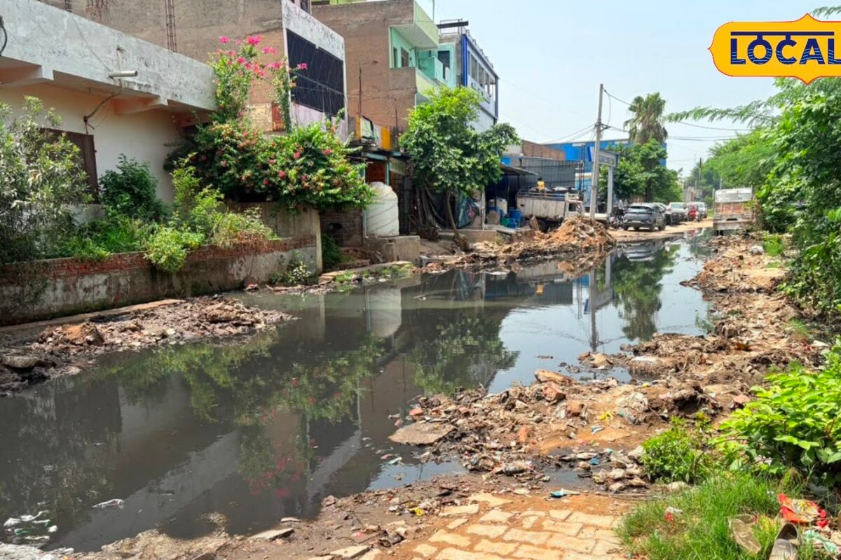 Bhiwadi News: जलभराव से त्रस्त वार्ड 54 के लोग RIICO पहुंचे, नाला निर्माण जल्द पूरा कराने की मांग