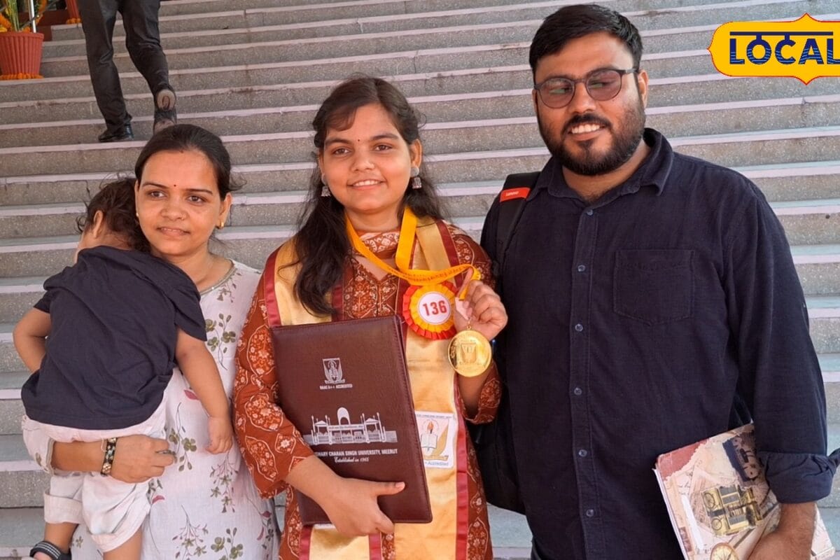 मेरठः माता-पिता का छूटा साथ तो बहन और जीजा बने सहारा प्रेरणादायक है गोल्ड मेडलिस्ट श्रेया की कहानी