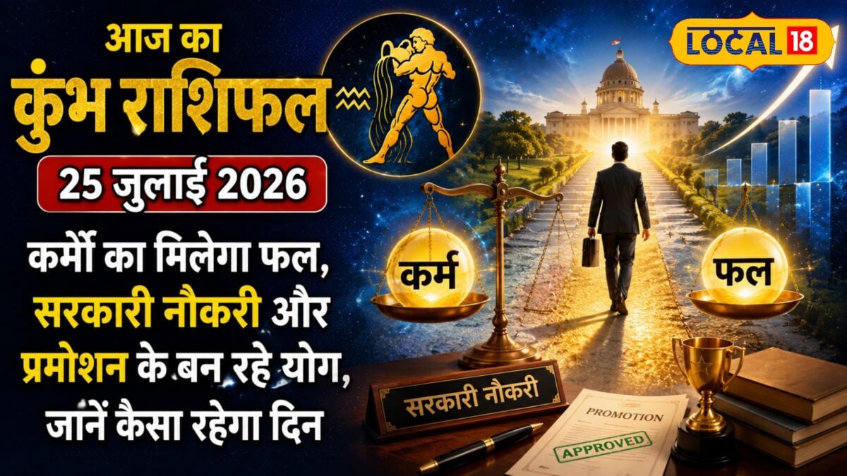 Aaj Ka Kumbh Rashifal: करियर में ग्रोथ, सरकारी नौकरी के योग और परिवार का मिलेगा साथ Aaj Ka Kumbh Rashifal: करियर में ग्रोथ, सरकारी नौकरी के योग और परिवार का मिलेगा साथ