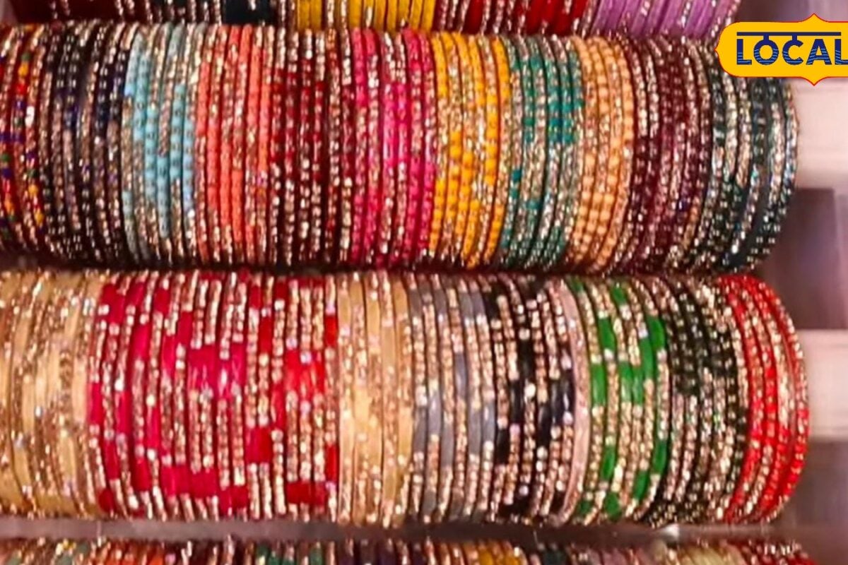 कांच से लेकर कुंदन तक तीज पर मुरादाबाद के इन बाजारों में मिलेगी हर पसंद की चूड़ियां