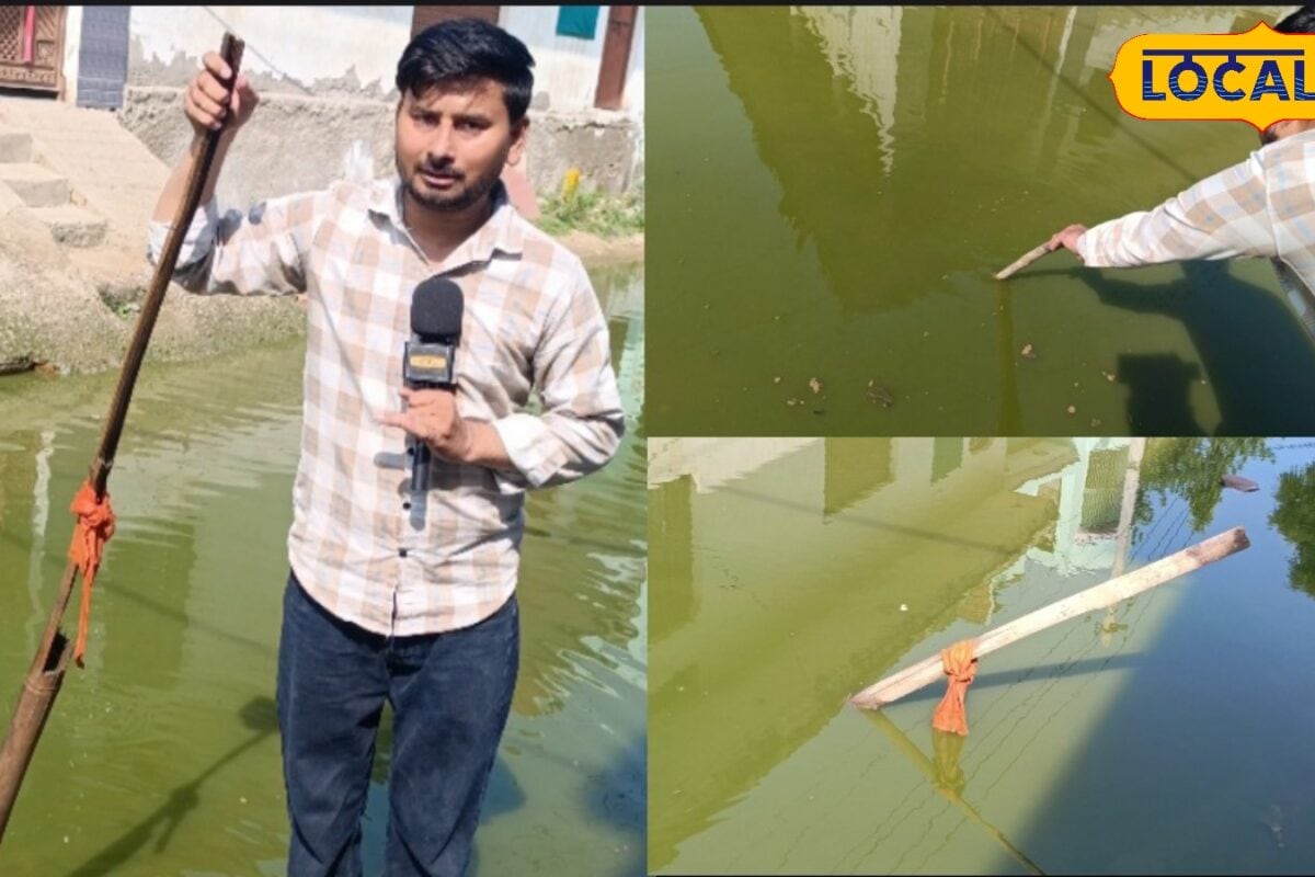 Ground Report : कलेक्टर साहब पानी के नीचे मौत है धौलपुर की इस कॉलोनी से आई खौफनाक तस्वीरें हर कदम पर हादसे का डर