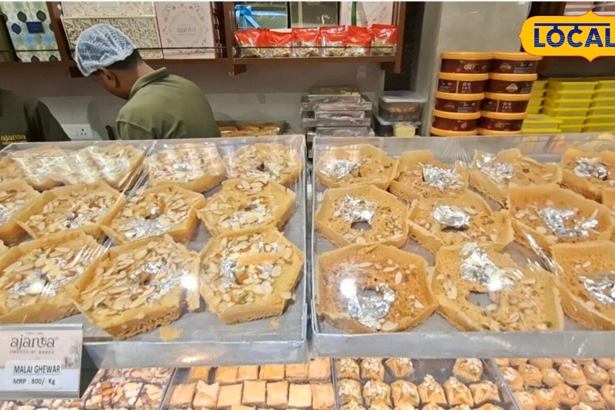 बरेली में हैं और सावन में लेना है घेवर का स्वाद तो चले आइए अजंता स्वीट्सयहां का टेस्ट भूल नहीं पाएंगे आप