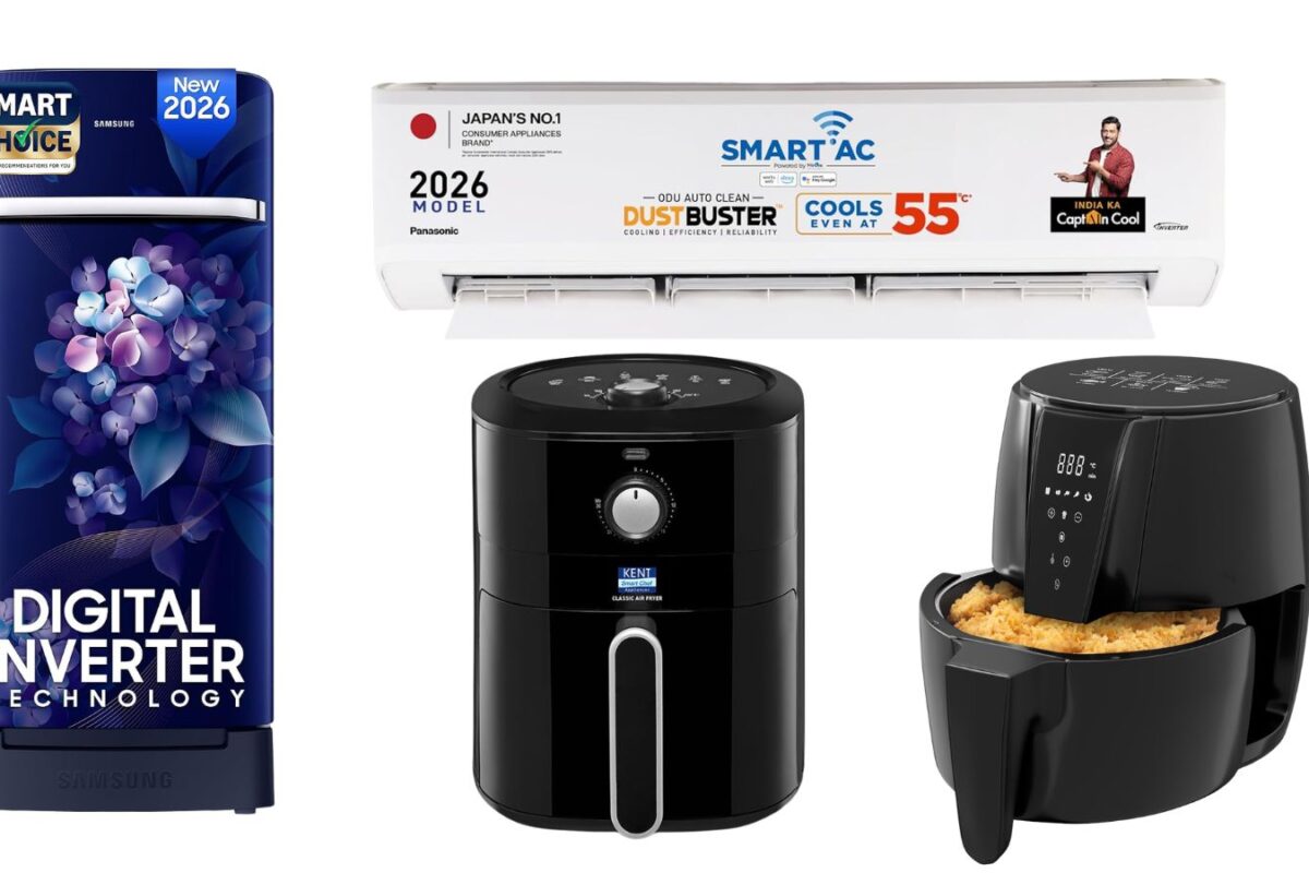 Amazon Prime Day Sale 2026: AC, फ्रिज और Air Fryer पर शानदार ऑफर्स, जानें किसमें कितना फायदा