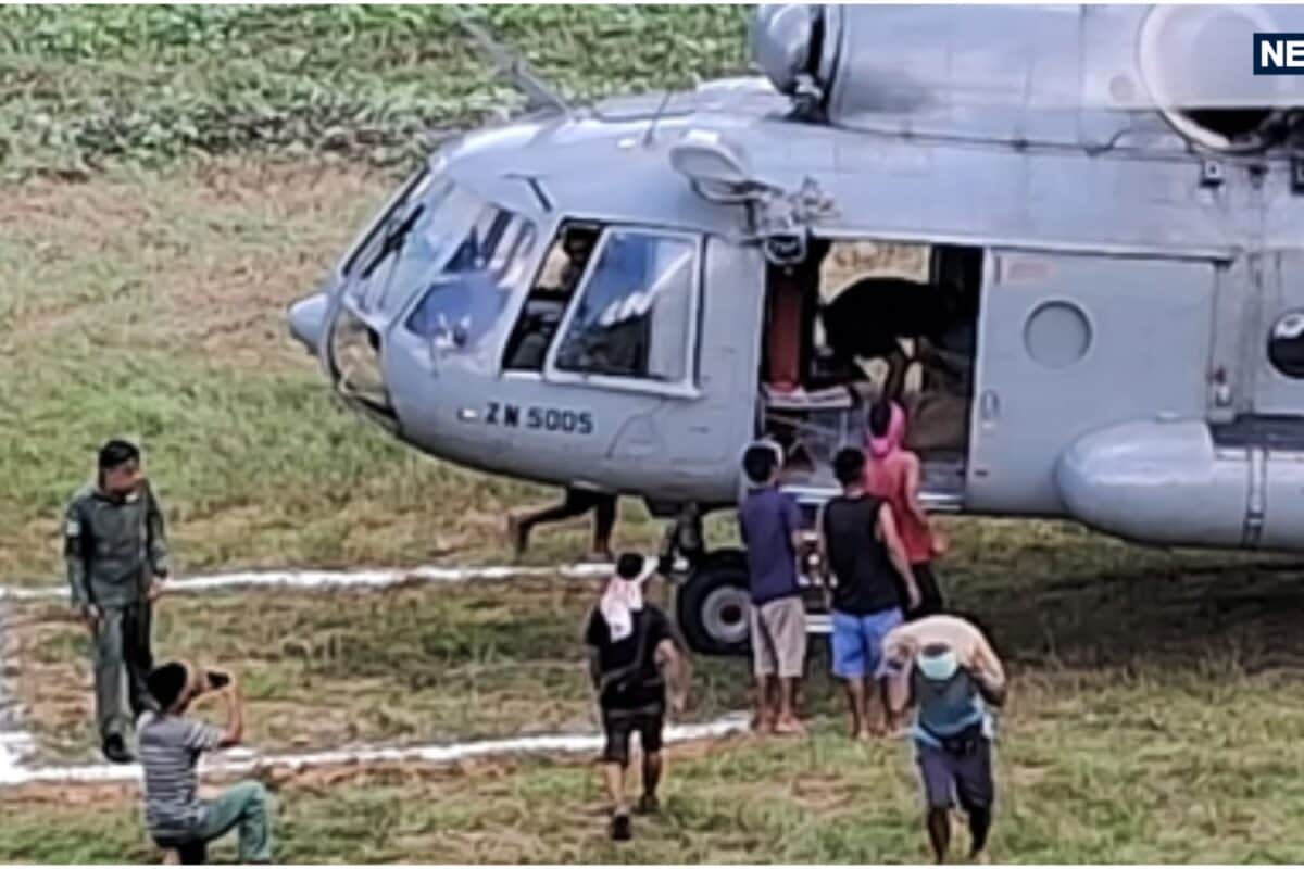 सड़कें बंद रास्ते तबाह नगालैंड में आसमान से उतरी उम्मीद IAF ने 100 से ज्यादा लोगों को बचाया