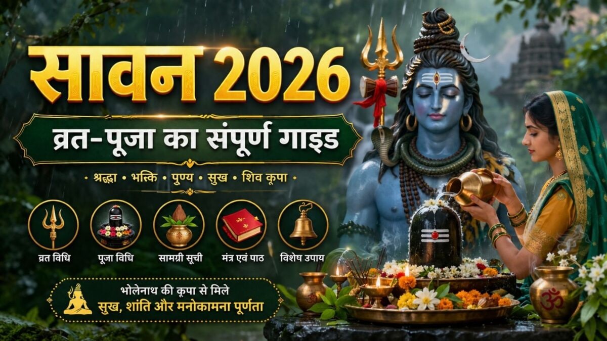 30 जुलाई से सावन शुरू: पहली बार रखना है व्रत, तो संपूर्ण गाइड से जानें नियम, पूजा विधि