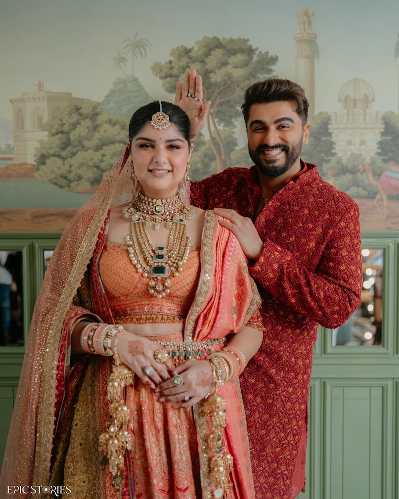Arjun Kapoor Pens Emotional Note For Sister Anshula After Wedding To Rohan Thakkar with blessing of her late mother said Now I Have To Let You Go