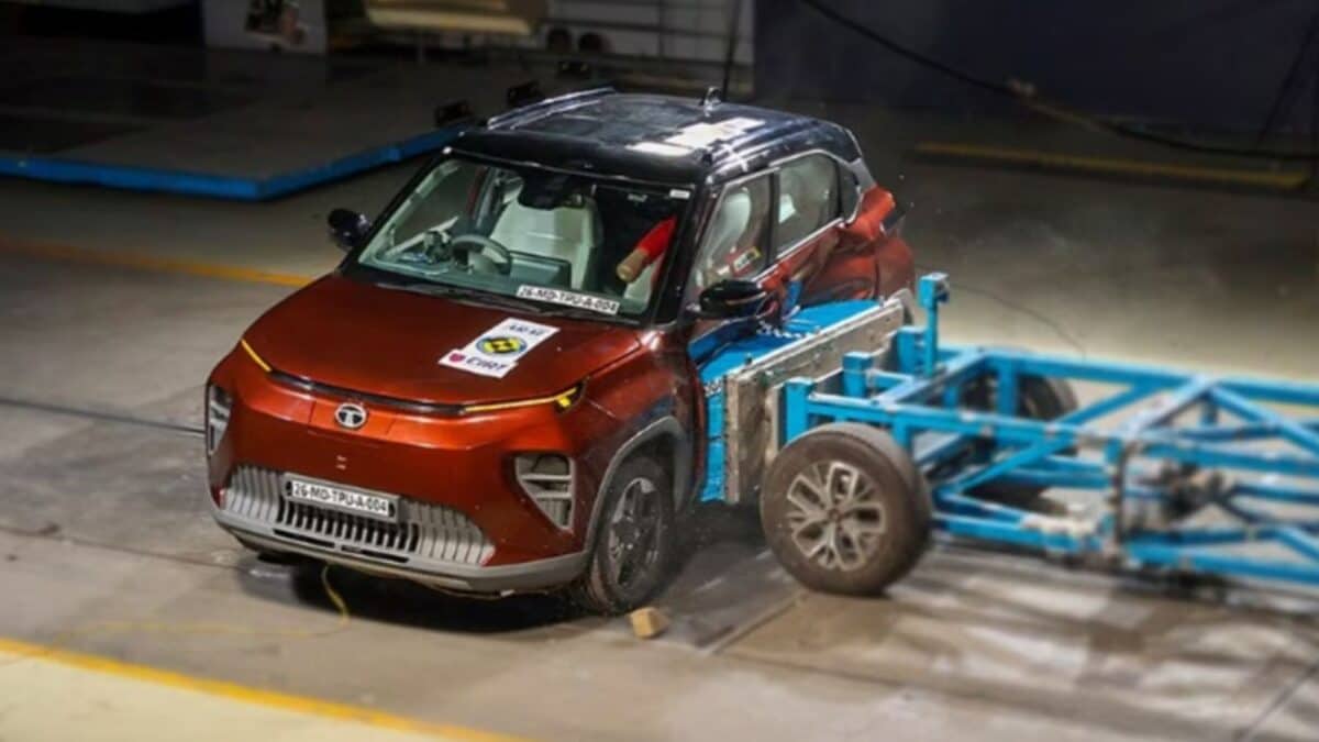 Tata Punch EV proved its mettle! Got full 5-stars in crash test