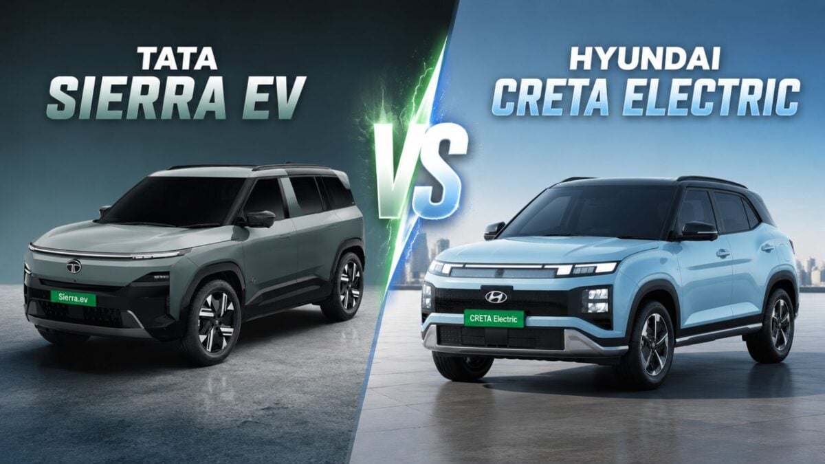 Tata Sierra EV vs Hyundai Creta Electric: Which electric SUV has more power?