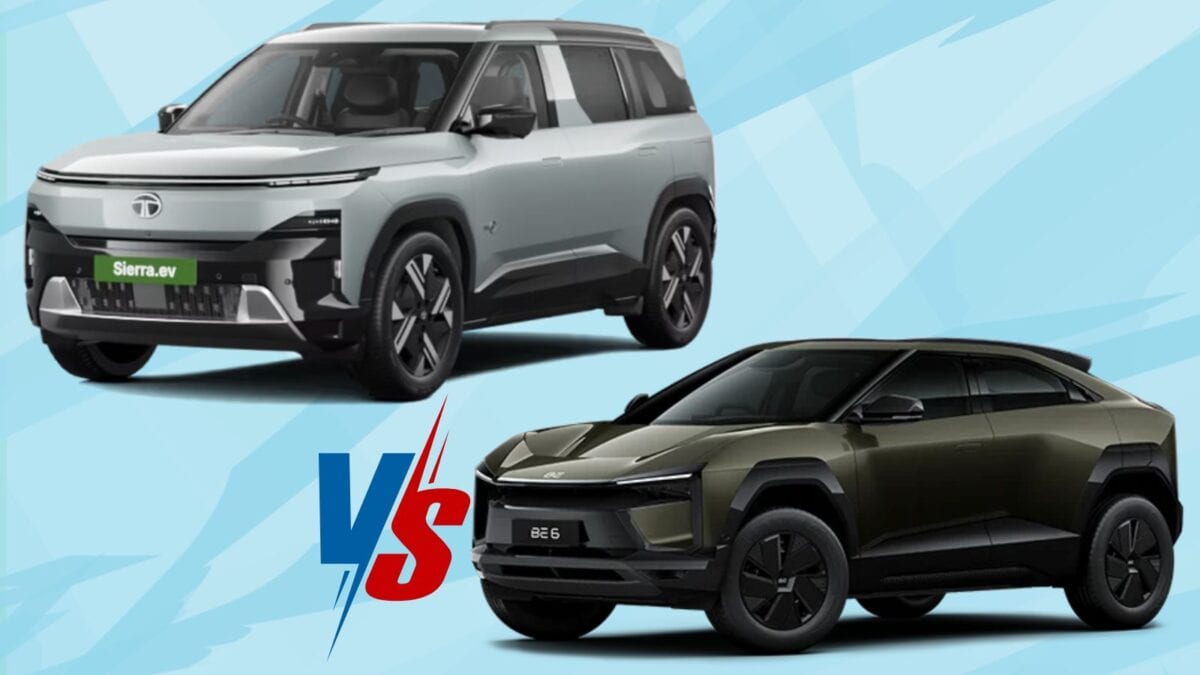 Tata Sierra EV vs Mahindra BE 6: Who is better in price, range, features? Know