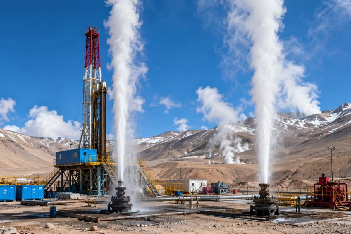 लद्दाख में 14000 फीट ऊंचाई पर ONGC ने गाड़े 1000 मीटर गहरे दो जियोथर्मल कुएं धरती की गर्मी से बनेगी 24 घंटे बिजली