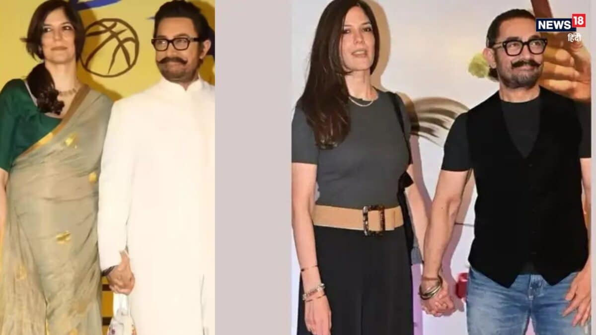 आमिर खान और गौरी स्प्रैट की शादी के बीच मुंबई के मौसम ने घोला रोमांस का जादू, हुई बारिश आमिर खान और गौरी स्प्रैट की शादी के बीच मुंबई के मौसम ने घोला रोमांस का जादू, हुई बारिश