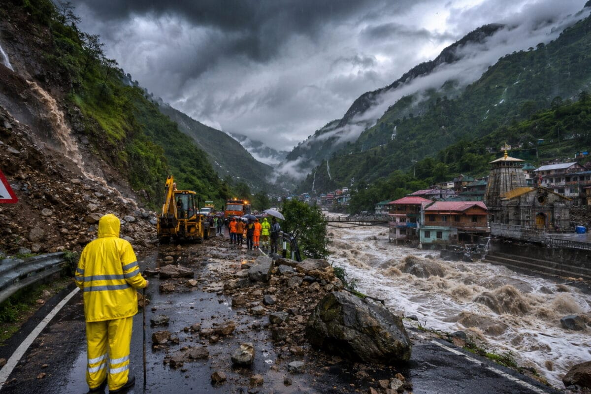 उत्तराखंड में आज आफत की बारिश! देहरादून-नैनीताल समेत 7 जिलों में ऑरेंज अलर्ट, पिथौरागढ़ में 18 सड़कें बंद, नदियां उफान पर